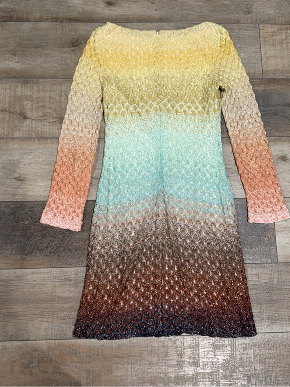 Missoni metallic ombré knit mini dress - Picture 7 of 8